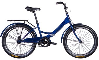 Велосипед FORMULA SMART с багажником ЗАД  24" 2024