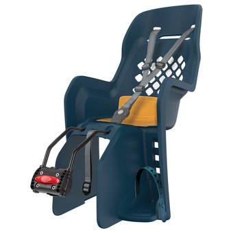 Дитяче крісло заднє POLISPORT Joy FF на підсідельну трубу, 9-22 кг, темно-синє