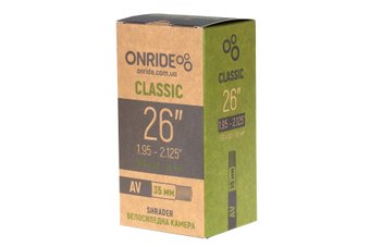 Камера ONRIDE Classic 26"x1.95-2.125" AV 35