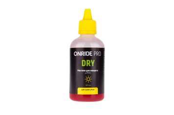 Мастило для ланцюга ONRIDE PRO Dry з PTFE для сухих умов 100 мл