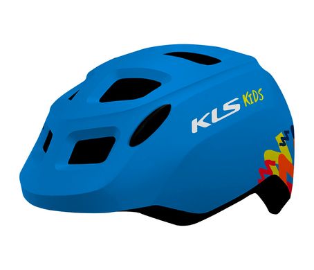 Шлем детский KLS Zigzag 022 синий