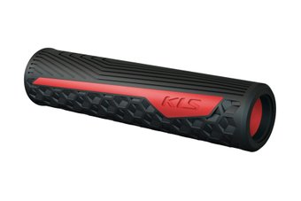 Ручки на кермо KLS Advancer чорний-червоний