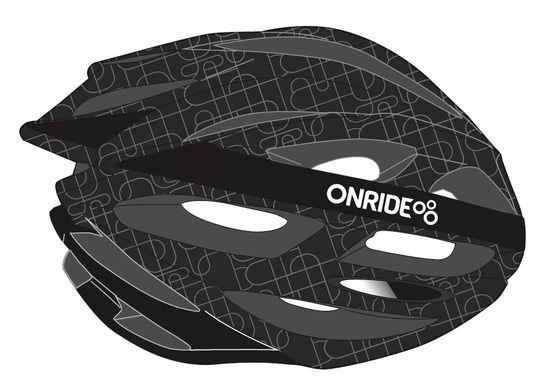 Шолом ONRIDE Grip чорний L (58-61 см)