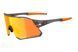 Окуляри Tifosi Rail Race Satin Vapor, лінзи Clarion Orange (13%)/Clear (90%)