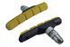 Тормозные колодки Alligator VB-610 72 мм для V-Brake черно-желтые.