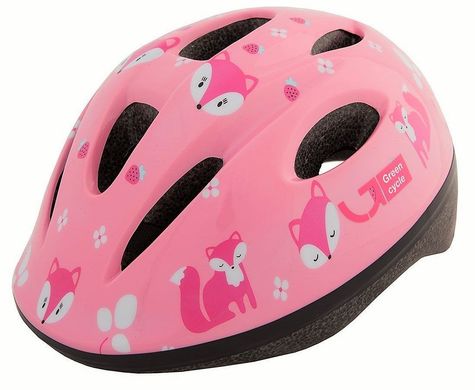 Шлем детский Green Cycle Foxy розовый