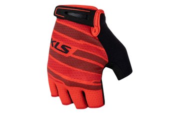 Рукавички з короткими пальцями KLS Factor 022 червоний