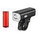 Комплект света Ravemen LS-CT02: LR500S + TR20 (500 + 20 lm, 2200 + 200 mAh)
