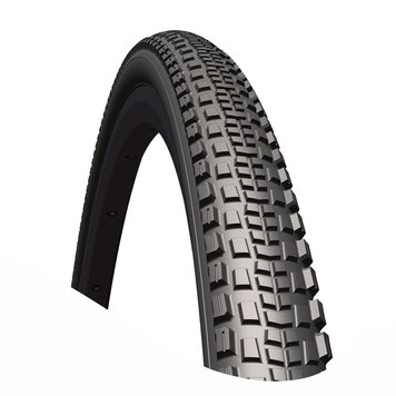 Покришка Rubena X-Road 700x38C (40-622) складана, чорна, Race Hero, 127 TPI, TR, eBike