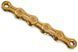 Цепь KMC X10EL Ti-N Gold 10 скоростей 114 звеньев золотой + замок
